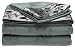 Natori Bird of Paradise 400-Thread-Count Cotton/Silk King Flat Sheet