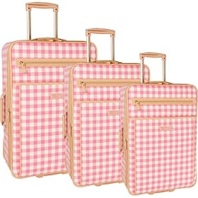 Liz Claiborne Lorian 3 Piece Luggage Set