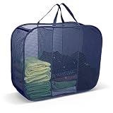 Deluxe Laundry Hamper - Pop Open Sorter in White