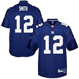 Reebok Steve Smith New York Giants Premier Jersey - Royal Blue (XX-Large)