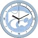 Kansas State Wildcats NCAA Wall Clock (Blue)