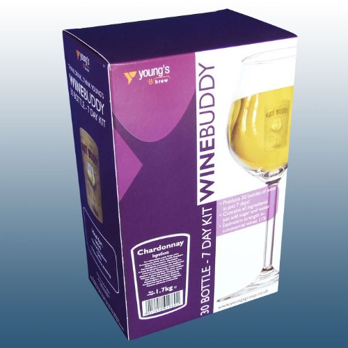 Home Brew & Wine Making - Winebuddy 30 Bottle White Wine Refill - Chardonnay Ingredient Kit