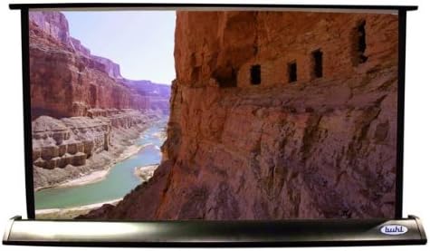 Matte White Electric Projection Screen Viewing Area: 20" H x 35" W