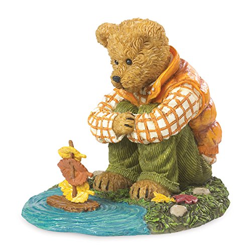 Boyds Bears Resin ASHTON MCLEAF AUTUMN REFLECTIONS 4044566 Thanksgiving Fall