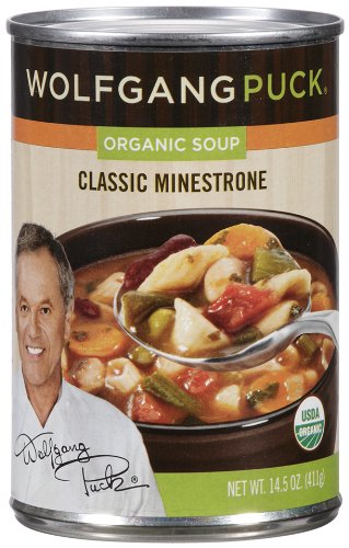 Wolfgang Puck Organic Classic Minestrone, 14.5-Ounce Cans (Pack of 12)