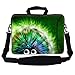 Meffort Inc 15.6 Inch Neoprene Laptop Bag – Water Resistant, Reinforced Zipper, Adjustable Shoulder Strap, Extra Side Pocket, Fits 15 to 15.6 Inch Laptops - Cute Porcupine