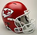 Kansas City Chiefs Authentic Pro Line Revolution Riddell Full Size Helmet
