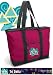 Tri Delta Dolphin Design Tote Bag Rich Pink Tri Delta - For Travel or Beach Best Unique Gift Ideas for Her, Women, or Ladies