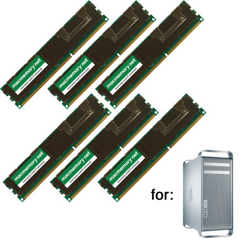 MacMemory Net 24GB DDR3-1333 ECC DIMM PC3-10600 DDR3 1333Mhz Kit for Apple Mac Pro (6x 4GB) On Sale