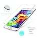 Galaxy S5 Screen Protector, ACEPower Premium Tempered Glass Screen Protector for Galaxy S5, 99.9% Clarity and Touchscreen Accuracy (Lifetime No-Hassle Warranty)