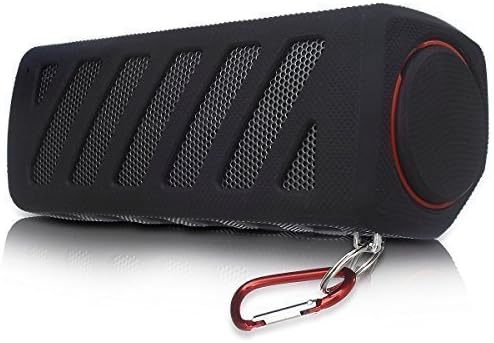 Bluetooth Speaker, Super Bass Resonance Waterproof Wireless Stereo Speaker with Power Bank for Iphone/samsung/lg/htc Cell Phones Compatible Outdoor Sport/ Climbing with Metal Snap Hook