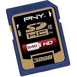 PNY P-SDHC32G4-FS 32 GB Class 4 Secure Digital High-Capacity Card