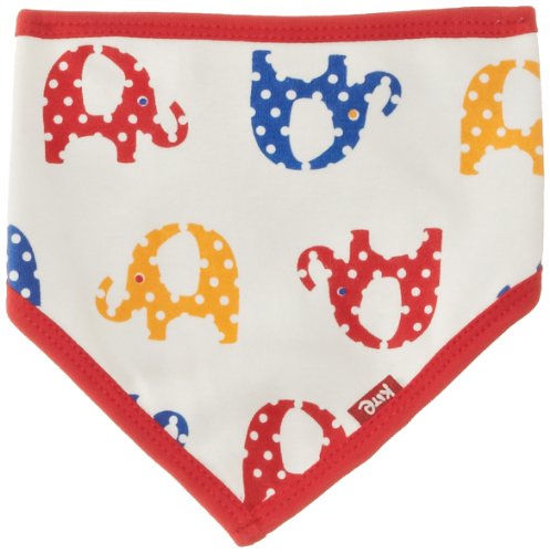 Kite Kids Baby Boys Bb638 Red Elephant Bib Polka Dot Neckerchief