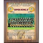 1967 Green Bay Packers Super Bowl Championship Team Photo Plaque (you choose color & size)