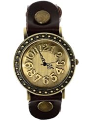 Baolihao New Fashion Retro Look Rivet Women PU Leather Wrist Watch WTH2016