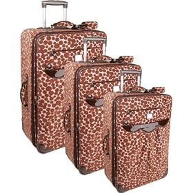 Liz Claiborne Chloe 3 Piece Luggage Set