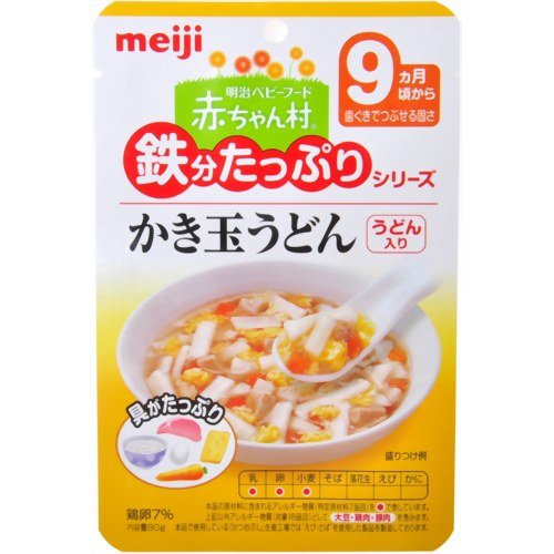 赤ちゃん村レトルト AT-02 かき玉うどん 80g 9ヶ月頃から