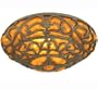 Meyda Tiffany 22074 Classic Braintree Shade, Amber