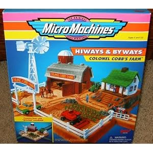 Micro Machines Colonel Cobb's Farm Hiways and Byways Playset by 
