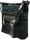 Nine West Black Reno Signs Messenger/crossbody Bag Review