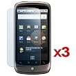 3 x Reusable Screen Protector for HTC Google Nexus One