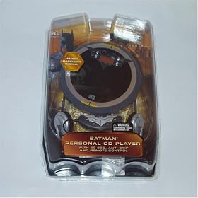 Batman Personal CD Player 60sec. With Remote Control by Batman