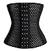 KSKshape Waist Tummy Trainer Body Shaper Corset Girdle Cincher Large Black