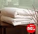 All Seasons Weight 100% Mulberry SILK Filled Duvet Quilt - King (225 x 220cm) 9 Tog