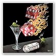 Shoot The Wad by Michael Godard 11.75"x11.75" Art Print Poster