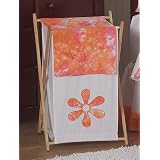 Baby and Kids Clothes Laundry Hamper for Pink and Orange Tie Dye Bedding by JoJo Designs