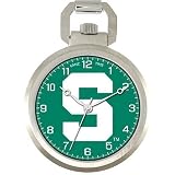 Game Time Men's Michigan State University Pocket Watch #COL-PW-MSU