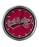 South Carolina Chrome Clock