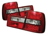BMW E34 518I 525I 530I 88-95 LED Altezza Tail Lights - Red Clear