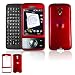 Red Solid Snap-On Cover Hard Case Cell Phone Protector for HTC Touch PRO CDMA