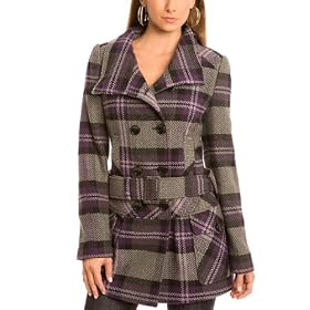 G by GUESS Boston Belted Wool Coat