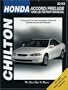 Honda Accord and Prelude, 1996-00 (Chilton's Total Car Care Repair Manual)
