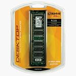 Kingston Technologies 1GB DDR SDRAM Desktop Memory (KVR400/1GR)