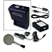 SONY BC-TRG Equivalent External AC DC Mini Charger for NP-BG1 / NP-FG-1 Battery used with Sony CyberShot DSC-230 / DSC-WX1 / DSC-H10 and More Digital Cameras - Includes USB Port and Cable for Charging USB Enabled Cell Phones ** Cable NOT for PC / Photo transfer. ***Includes Blower Brush***