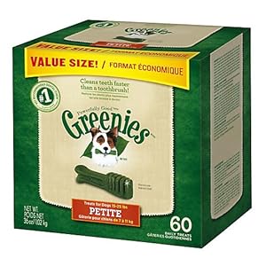 Petite Greenies Dog Dental Chew Treats 36oz 60ct