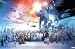 Star Wars: Episode I-VI - Movie Poster (All Characters - With Space Ships) (Size: 36 x 24) Poster Print, 34x22