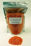 2.5 Lbs - Red Lentil Sprouting Seed Mix - 2.5 Lb Re-sealable Pouch - Delicious Nutty Crunchy Mix of Red Lentils - High Germination Rate - Perfect for Edible Seeds, Gardening, Hydroponics, Salad, Soup, Sprouts & Food Storage - Sprout Indoors for Fun, Health & Great Taste.
