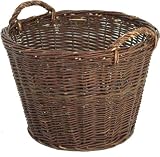 Produkt-Bild: wundersch&ouml;ner Weidenkorb, stabil und unverw&uuml;stlich, mittelgro&szlig;er und somit f&uuml;r jeden Zweck geeignet. ob zu Dekorationszwecken oder als Obsterntekorb verwendet, der Korb aus echtem Weidengeflecht wird Ihnen eine "nat&uuml;rliche" Freude bereiten