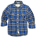 Abercrombie & Fitch Mens Timber Falls Plaid Flannel Shirt, Blue