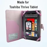Toshiba Thrive 7" Tablet Case / Cover - Pink SRX Executive by Kiwi Cases