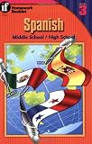 Spanish Homework Booklet, Middle School / High School, Level 3 (Homework Booklets) (Spanish and English Edition)