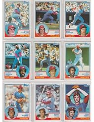 Philadelphia Phillies 1983 Topps Baseball Team Set (National League Champions)