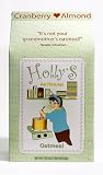 Holly's Oatmeal Au Natural Cranberry Almond, 16 Ounce Packages (Pack of 6)