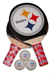 Imperial Pittsburgh Steelers Licensed Table Tennis Racket and Ball Set