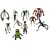 Ben 10 10cm Alien Collection - 10 Figure Hero Set