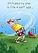 Man Golfing - Oatmeal Studios Funny Masculine Birthday Card